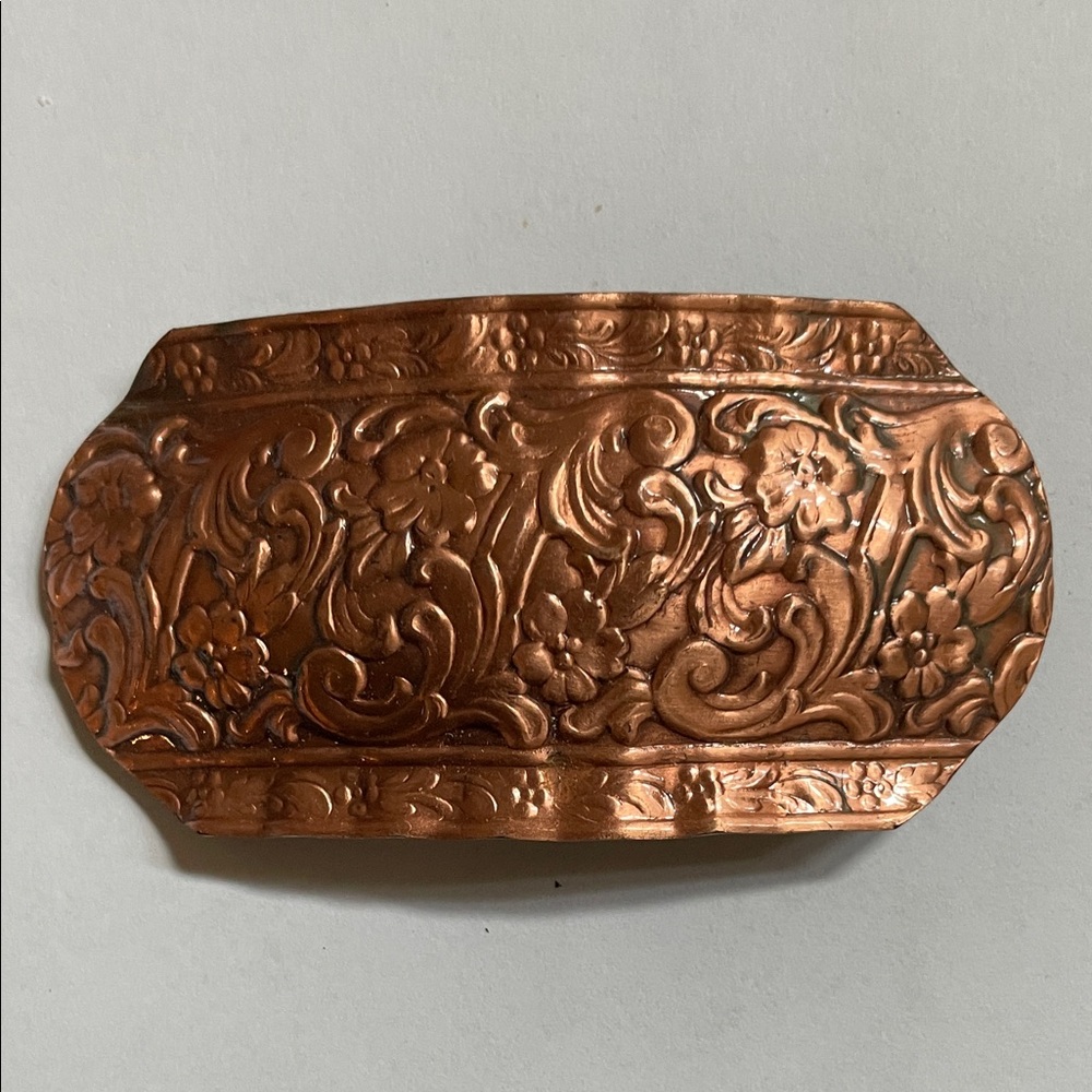 Ornate Copper Hair Clip
